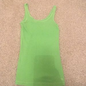 Green tank top
